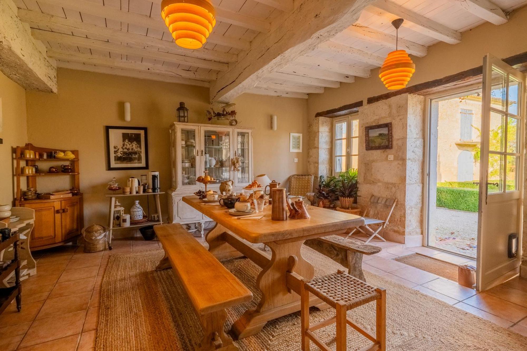 Propriete Le Monneton Bed and Breakfast Sainte-Christie Buitenkant foto