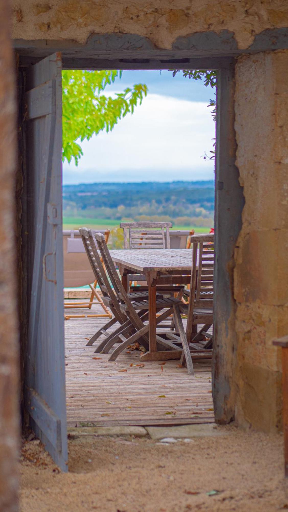 Propriete Le Monneton Bed and Breakfast Sainte-Christie Buitenkant foto