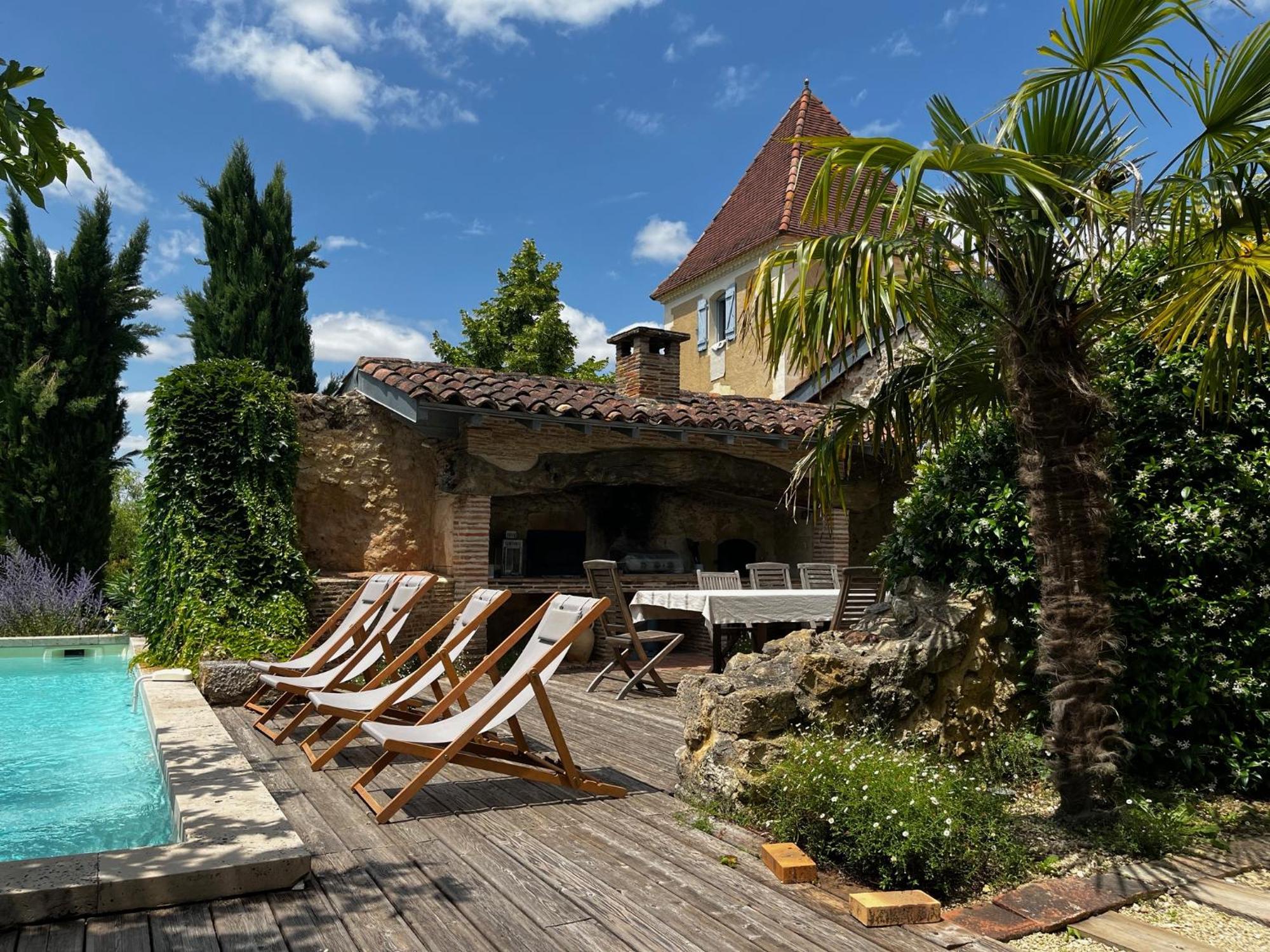Propriete Le Monneton Bed and Breakfast Sainte-Christie Buitenkant foto